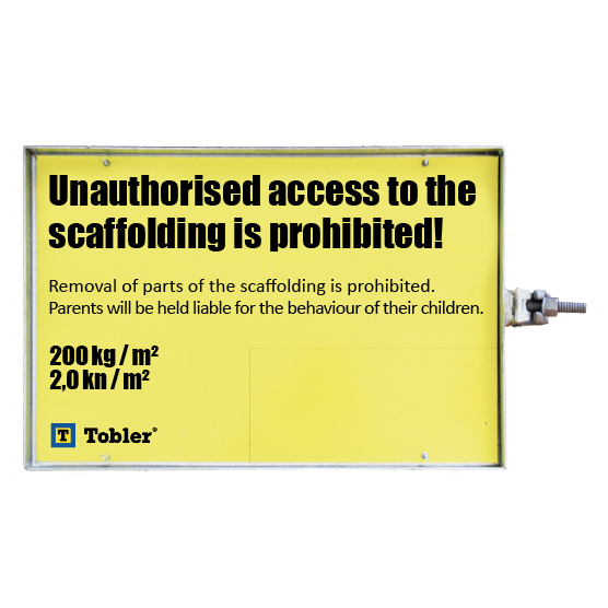Safety signage Tobler AG